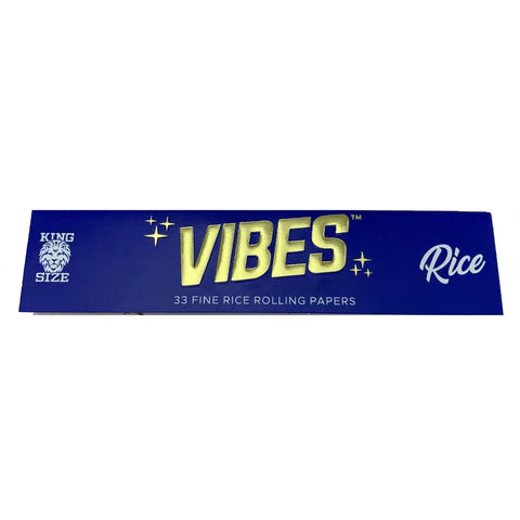 Vibes Rice King Size Slim Rolling Papers