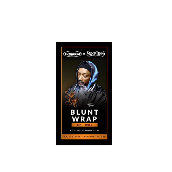 Snoop Dogg x Futurola Terpene Infused Blunt Wrap - Gin & Juice