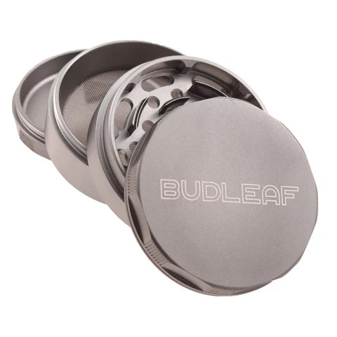 Budleaf 63mm 4-Part Metal Grinder - Grey