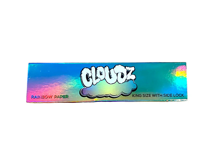 Cloudz Rainbow King Size Slim Rolling Papers With Tips