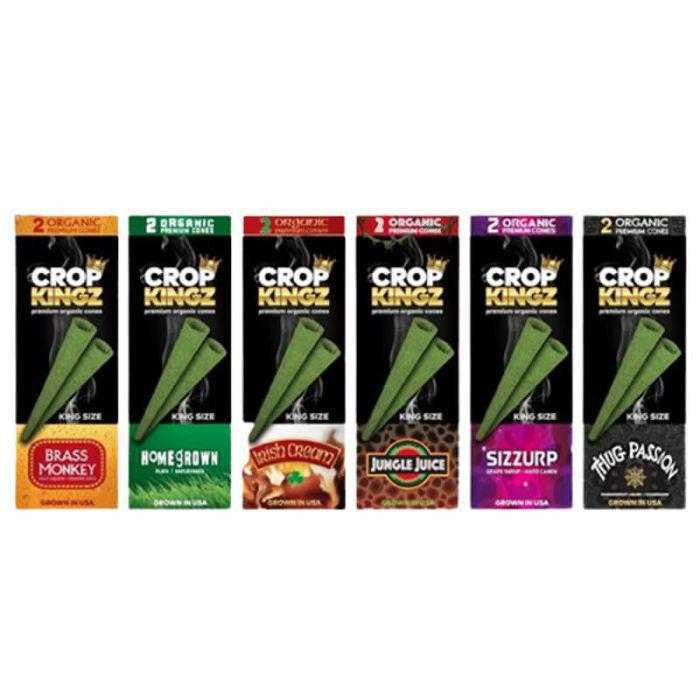 Crop Kingz Premium Organic King Size Pre-Rolled Cones