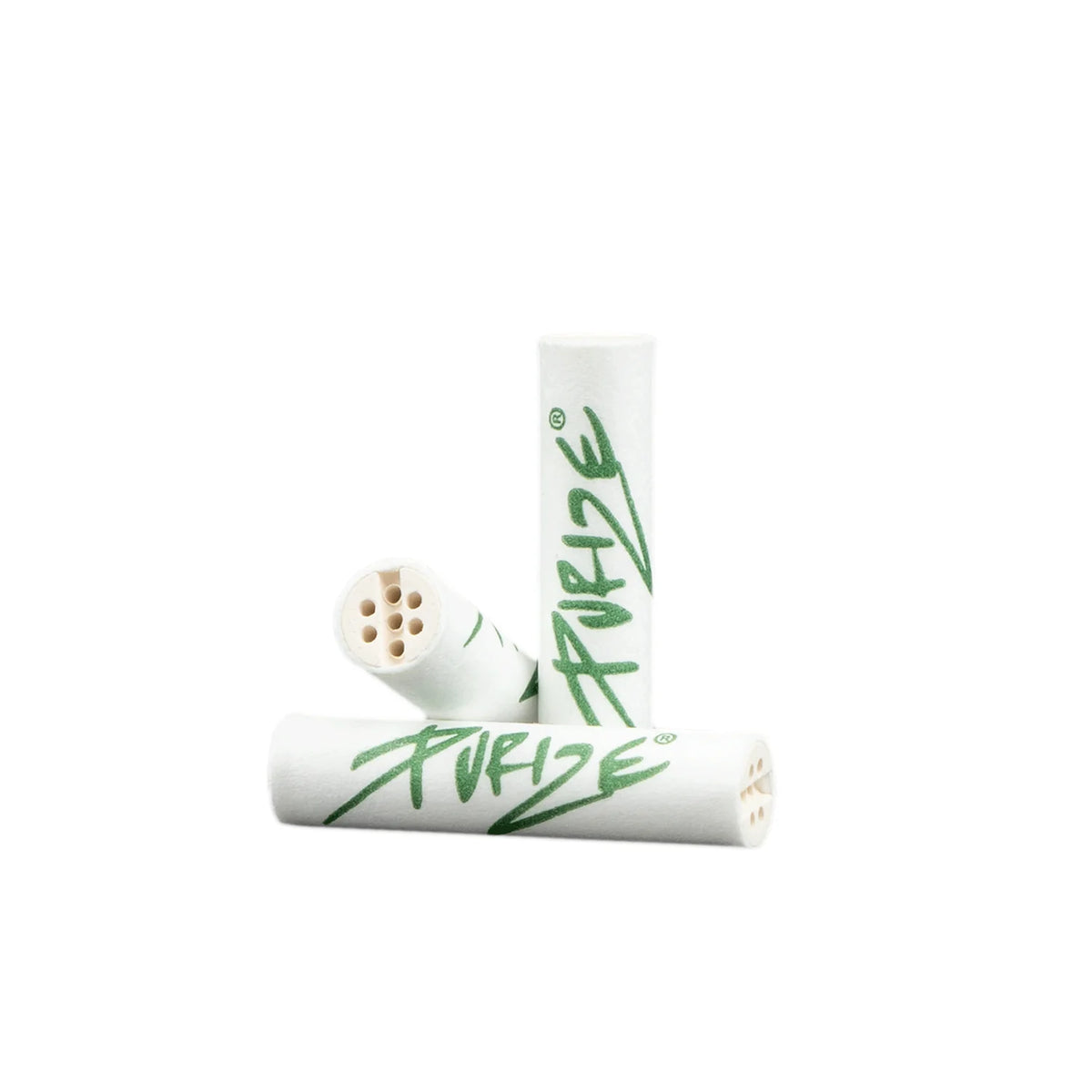 Purize Xtra Slim 6mm Activated Charcoal Filters - White - 50pc