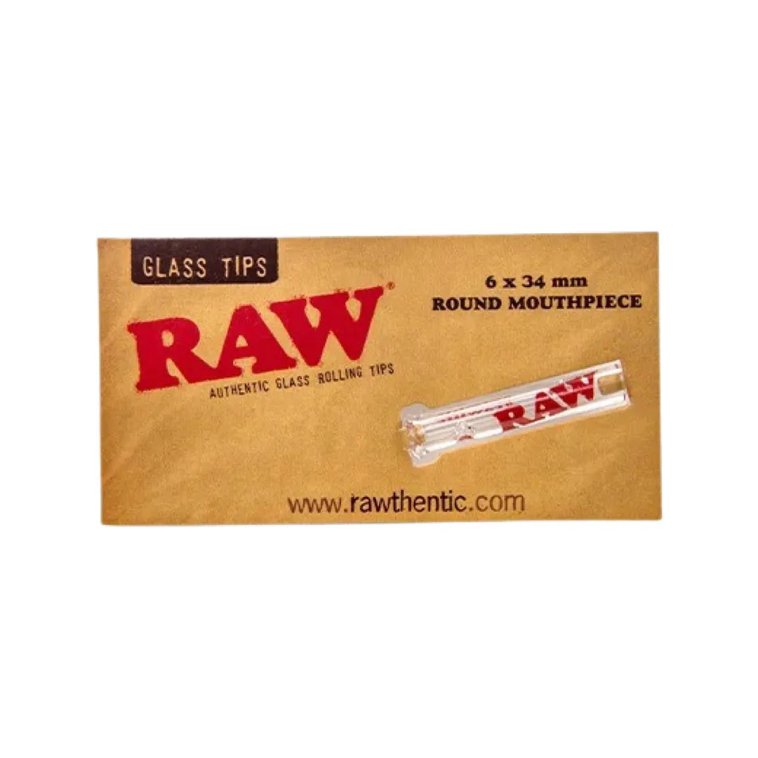 RAW 6mm Round Glass Tips