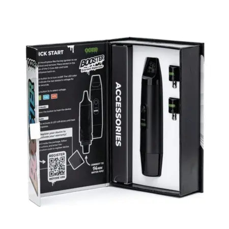 Ooze Booster Extract Vaporizer - Black