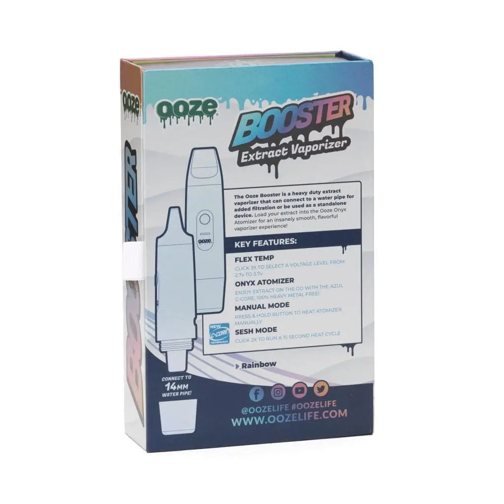 Ooze Booster Extract Vaporizer - Rainbow