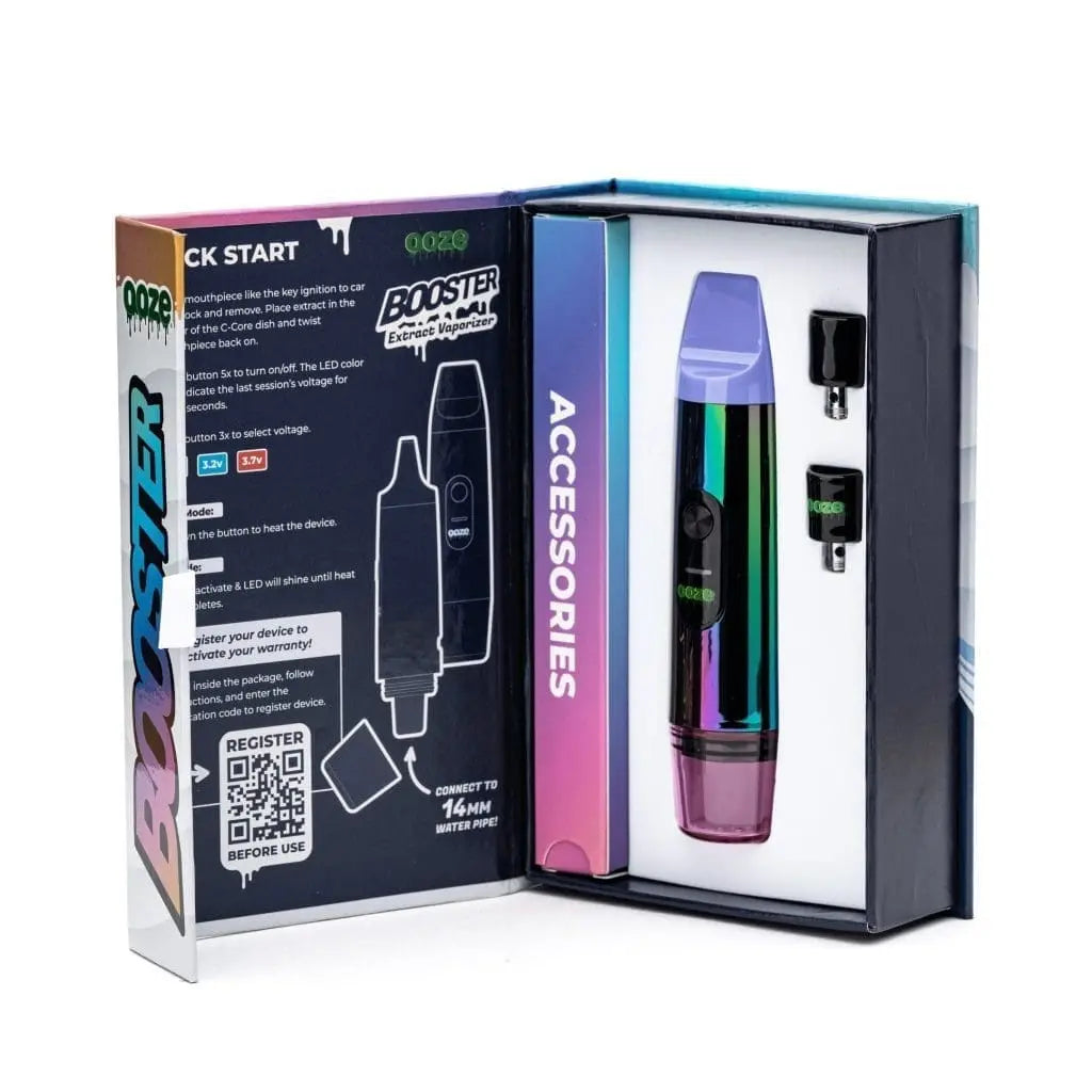 Ooze Booster Extract Vaporizer - Rainbow