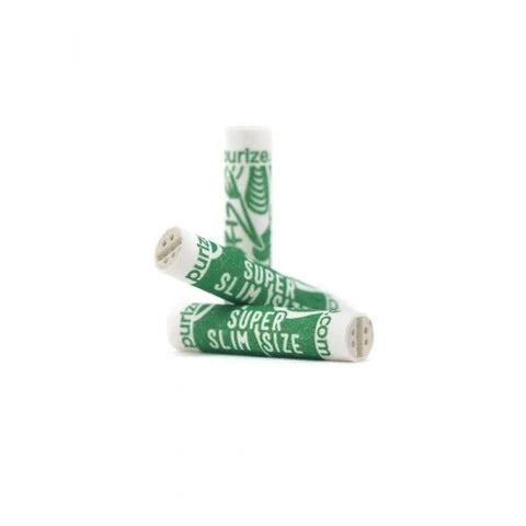 Purize Super Slim 5mm Activated Charcoal Filters - Organic - 50pc