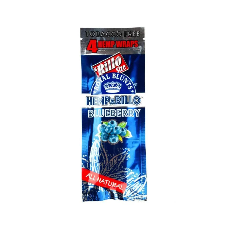 Royal Blunts Hemparillo Hemp Wraps - Blueberry