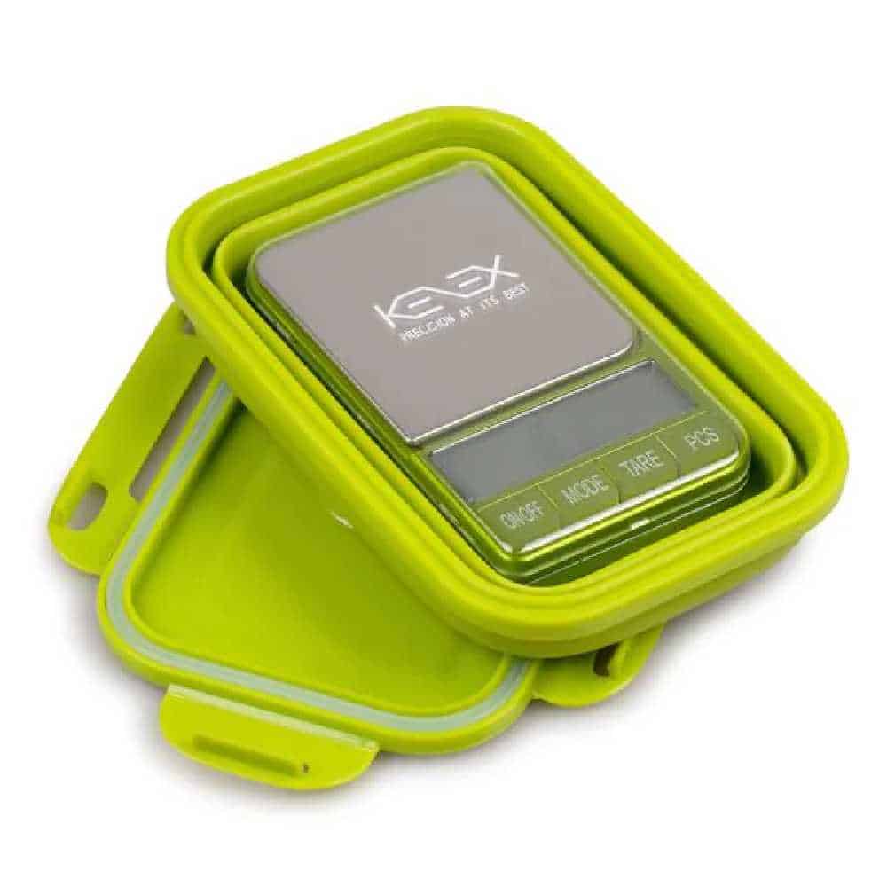 Kenex Omega Digital Scales With Folding Bowl - 200g x 0.01g