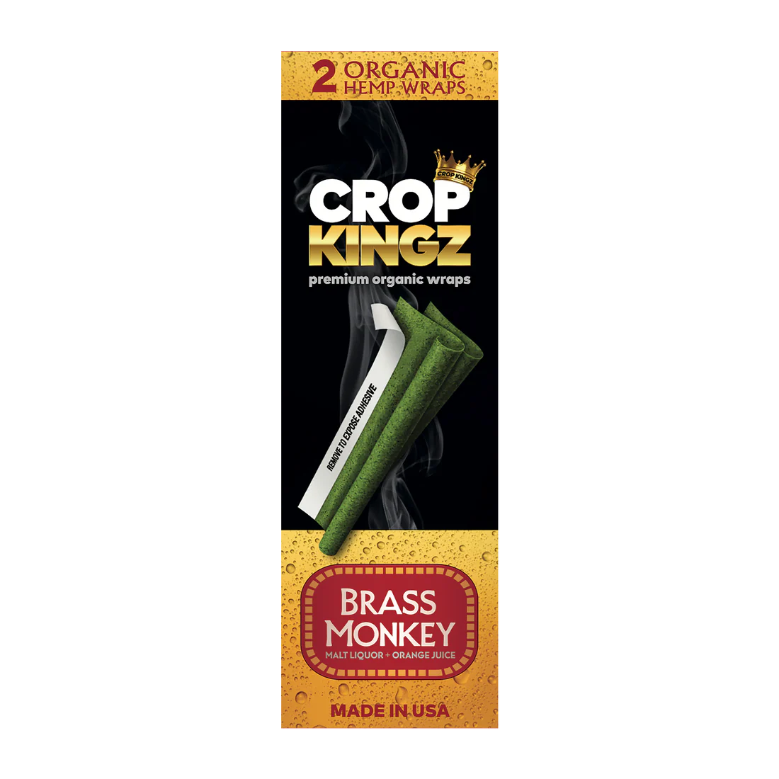 Crop Kingz Premium Organic King Size Hemp Wraps
