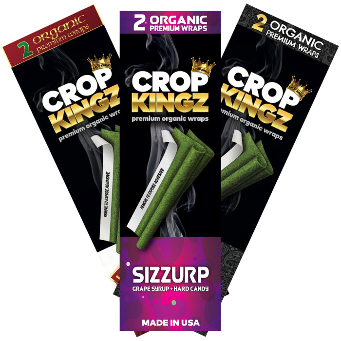 Crop Kingz Premium Organic King Size Hemp Wraps