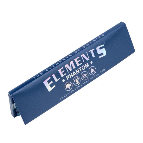 Elements Phantom King Size Slim Rolling Papers