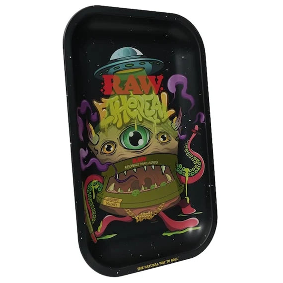 RAW Ethereal Monster Small Rolling Tray - Limited Edition