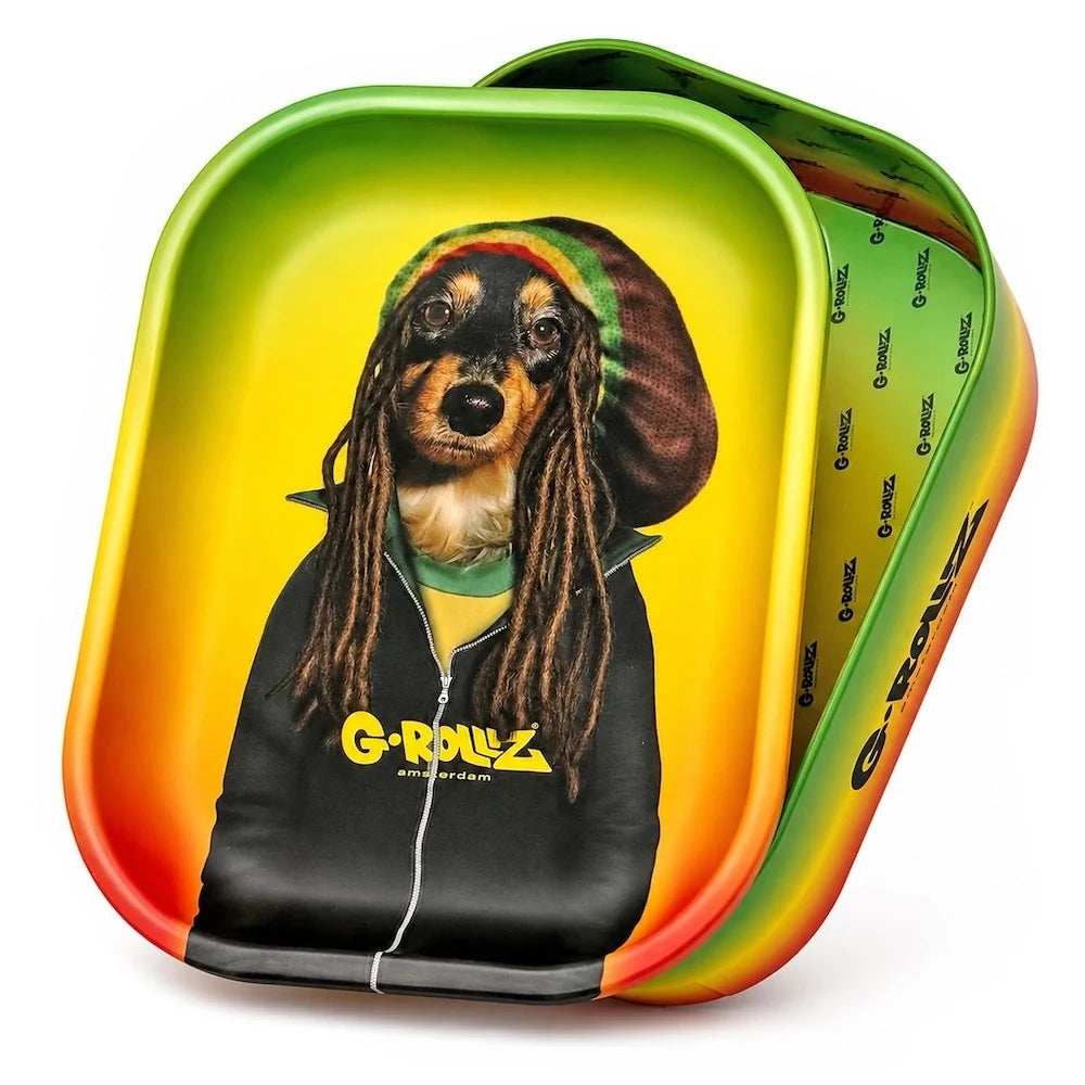 G-Rollz Rolling Tray Storage Box - Reggae Dog