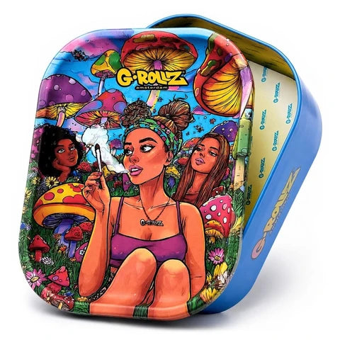 G-Rollz Rolling Tray Storage Box - Day Dream