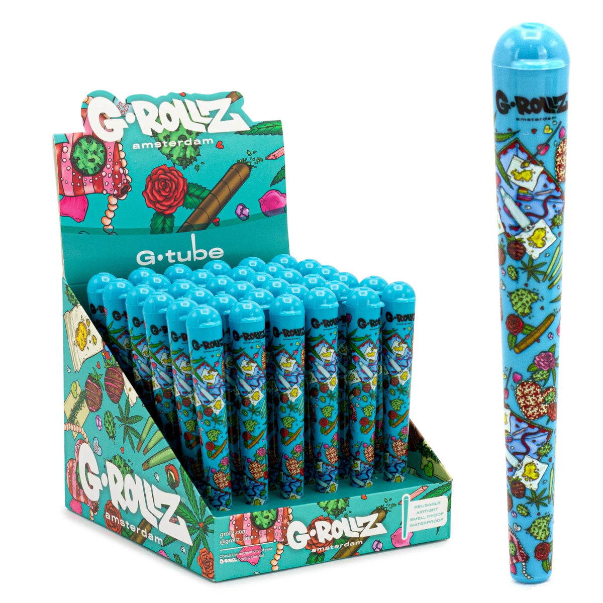 G-Rollz G Tube Cone Holder - Blue