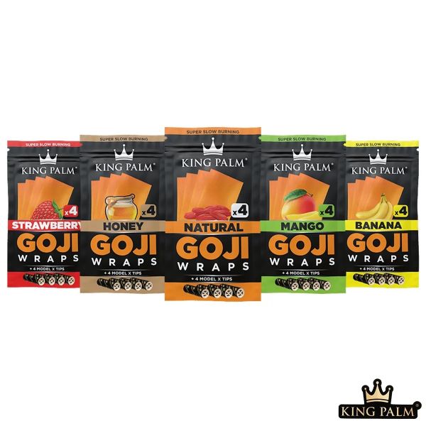 King Palm Goji Wraps With Tips