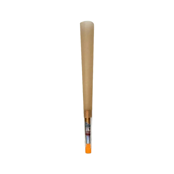 Packs x Glones Unbleached King Size Pre-Rolled Cones With Glass Tips - 2pc