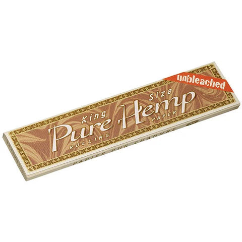 Pure Hemp Unbleached King Size Rolling Papers