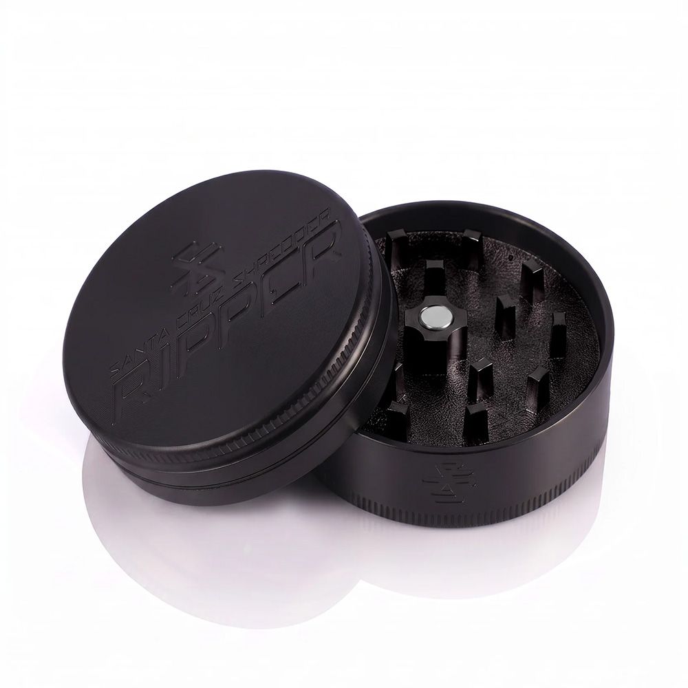 Santa Cruz Shredder Ripper 2-Part 55mm Grinder - Onyx Black