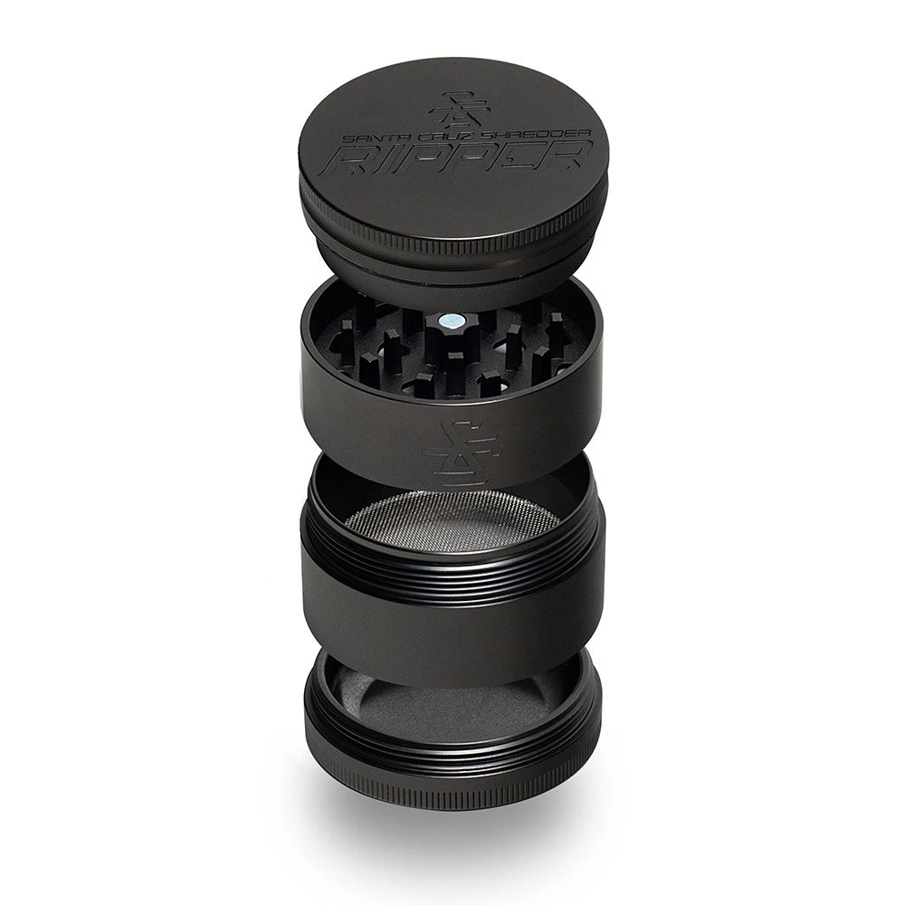 Santa Cruz Shredder Ripper 4-Part 55m Grinder - Gun Metal