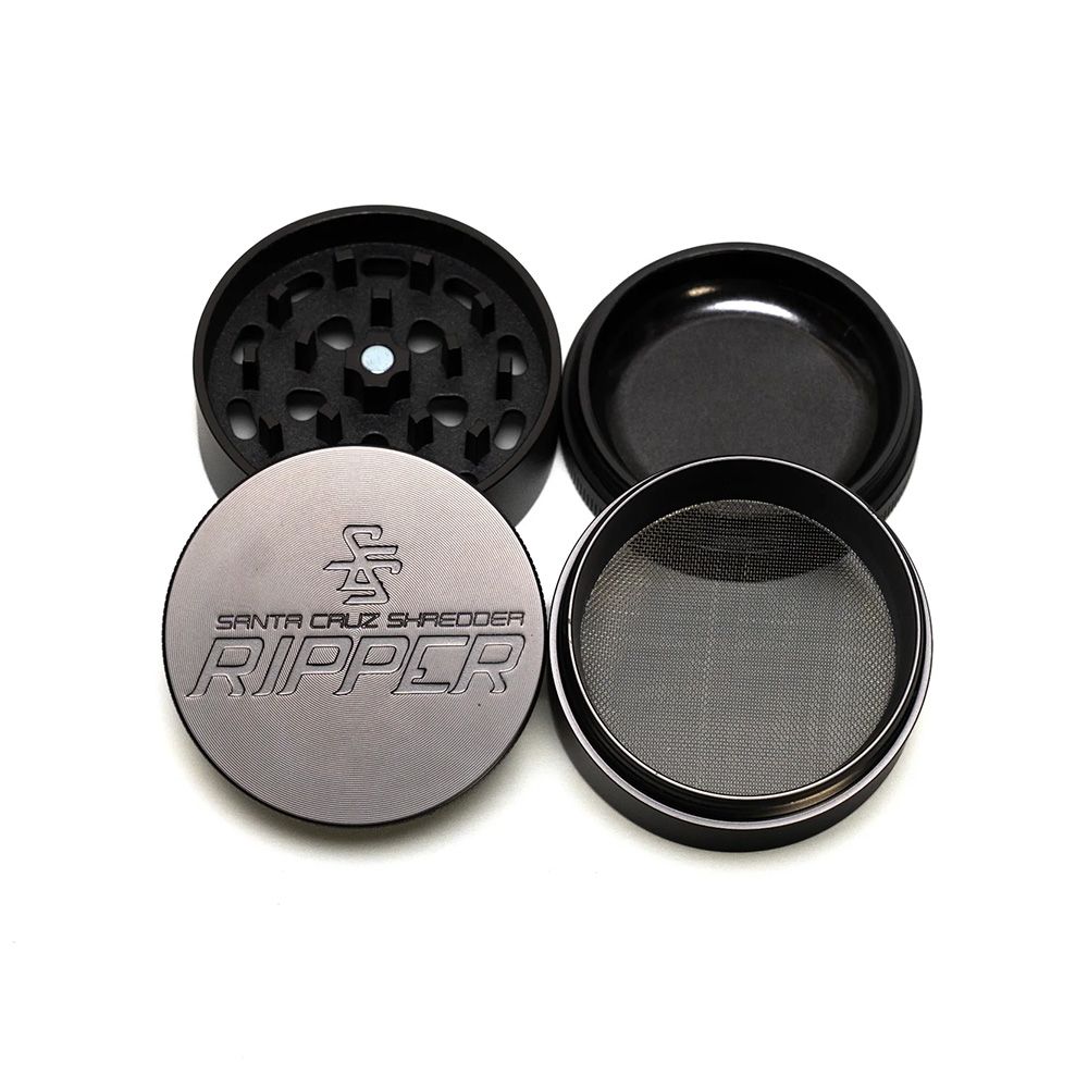 Santa Cruz Shredder Ripper 4-Part 55m Grinder - Gun Metal