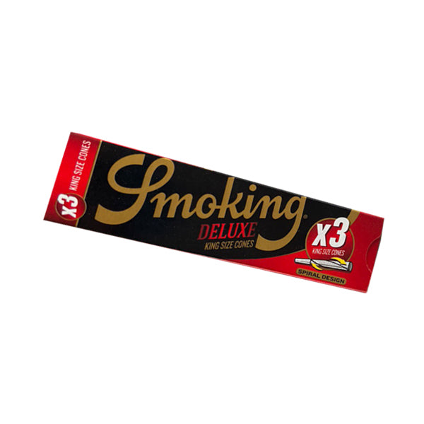 Smoking Deluxe King Size Pre-Rolled Cones - 3pc