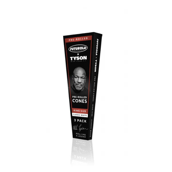 Tyson x Futurola King Size Pre-Rolled Cones - 3pc