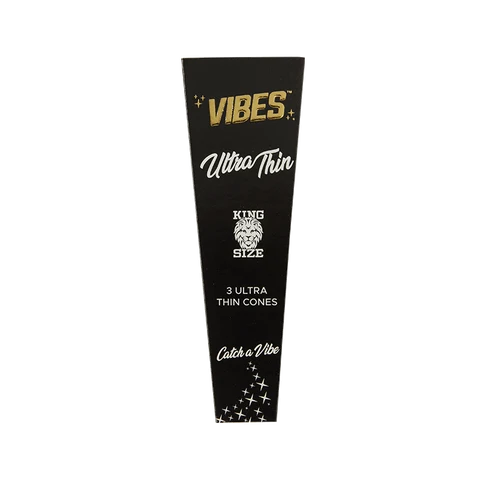Vibes Ultra Thin King Size Pre-Rolled Cones (3pc)